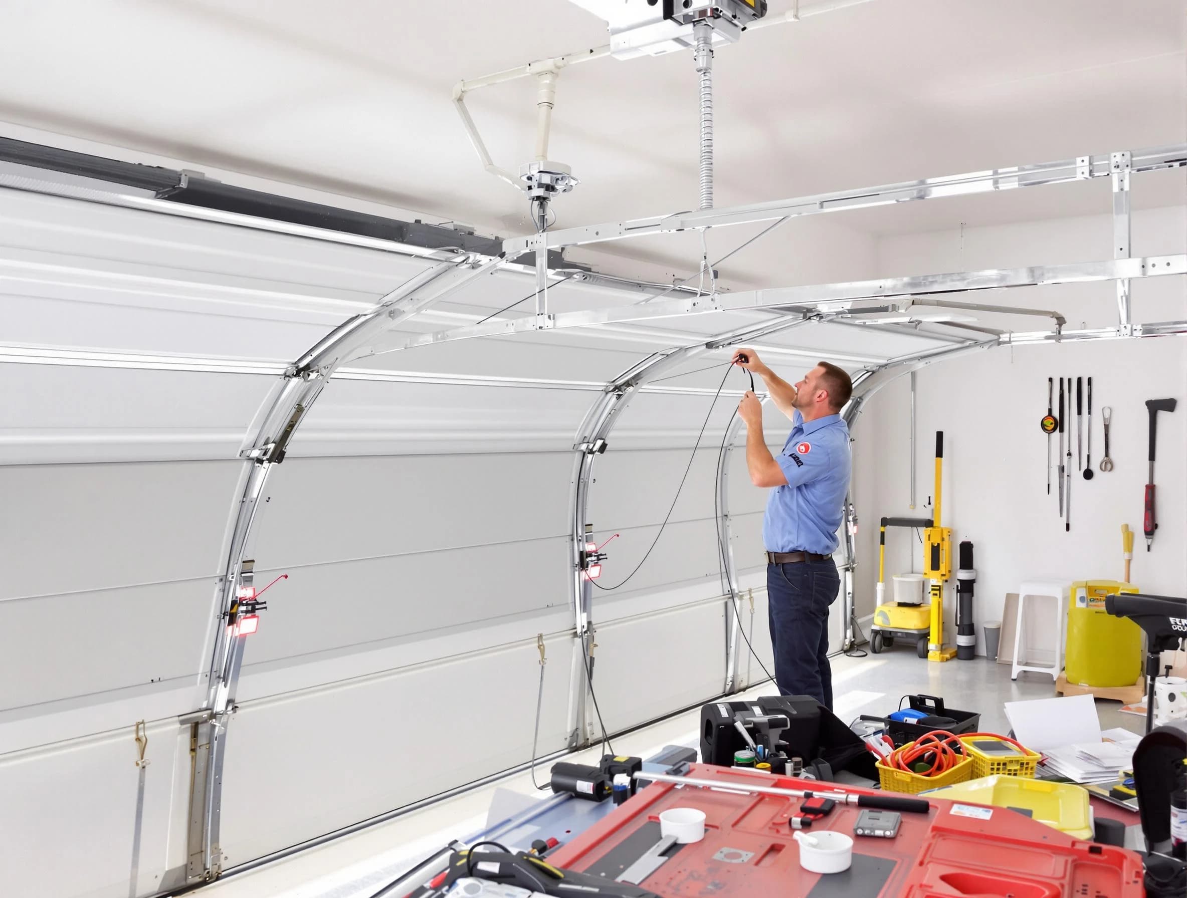 Garage door cable repair service by North Salt Lake Garage Door Repair in North Salt Lake