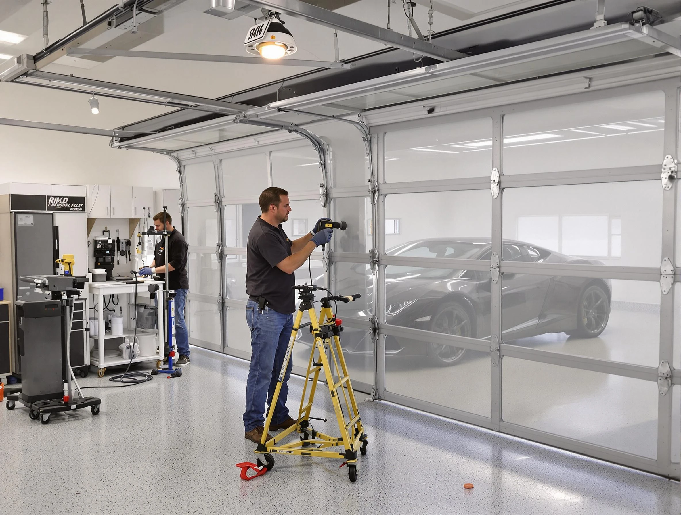 Garage Door Dents Repair in North Salt Lake