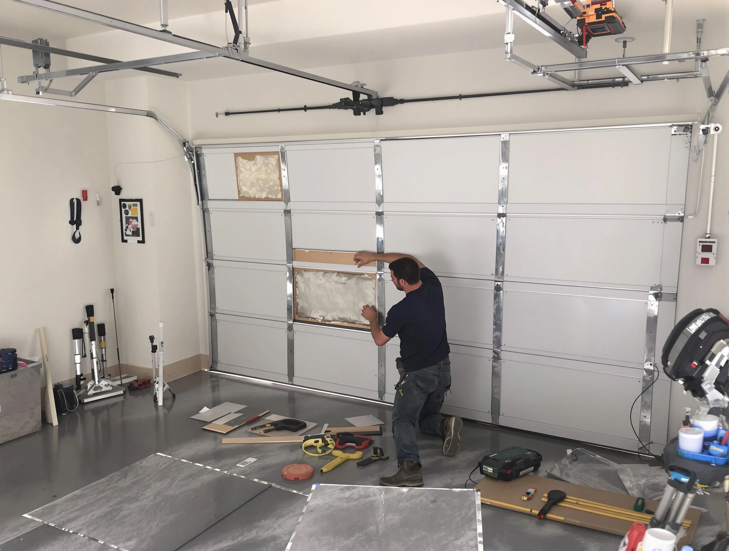Garage Door Panel Repair in North Salt Lake