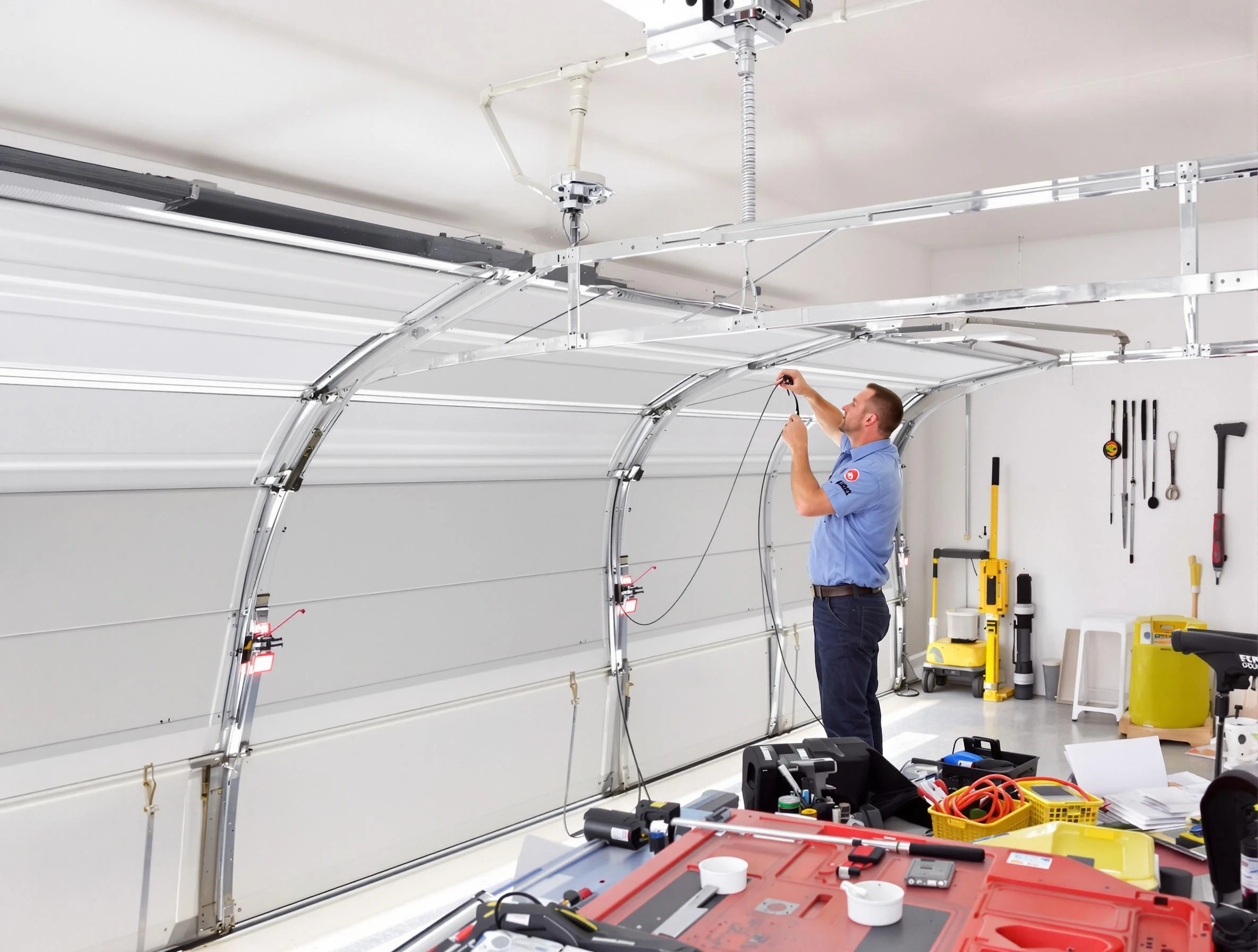 Garage door cable repair service by North Salt Lake Garage Door Repair in North Salt Lake