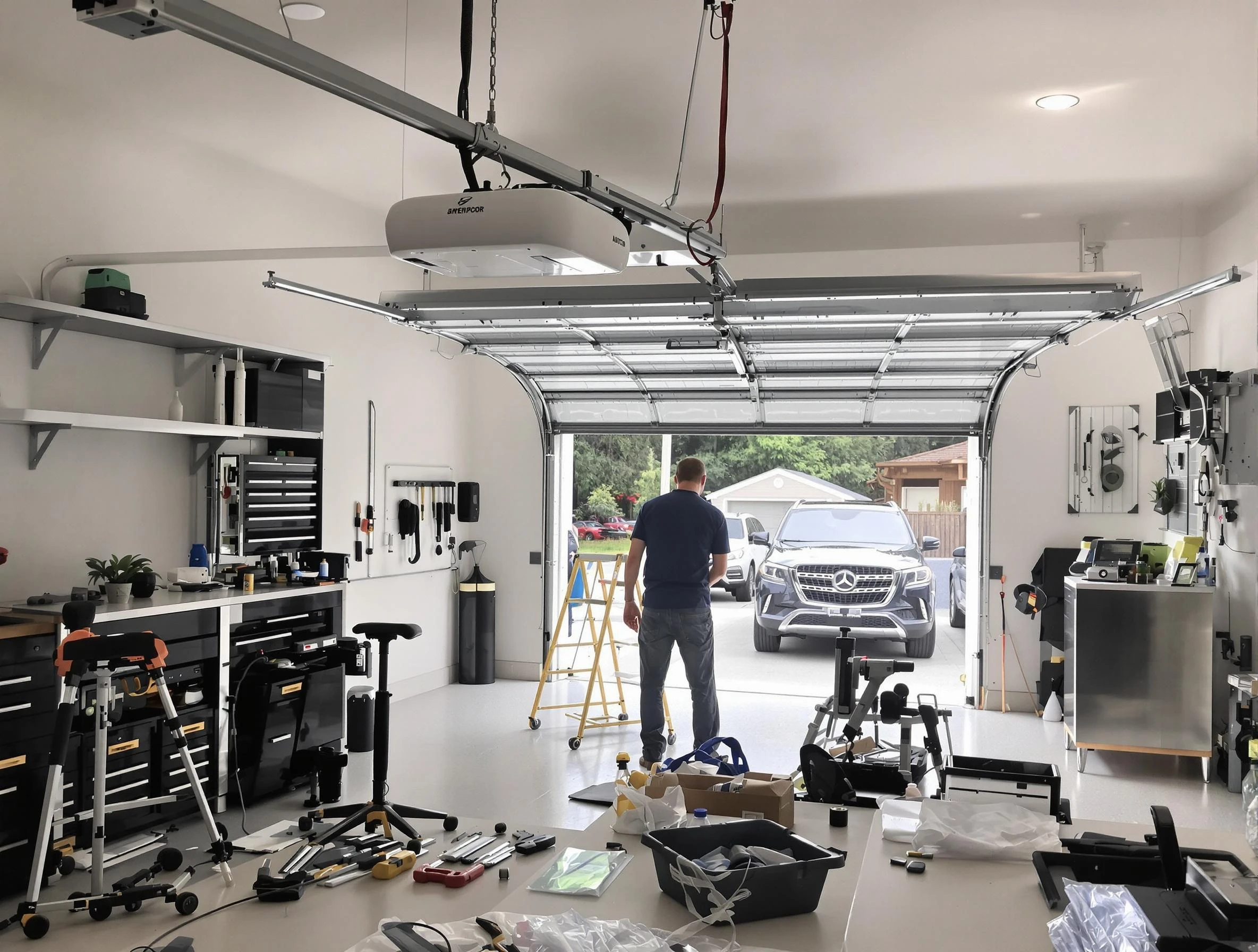 Garage door opener installation by North Salt Lake Garage Door Repair in North Salt Lake